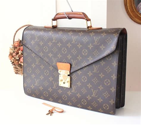 louis vuitton briefcase women's|louis vuitton attache case.